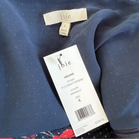 NWT Joie Aisling Cami Top - 4 - Picture 4 of 7